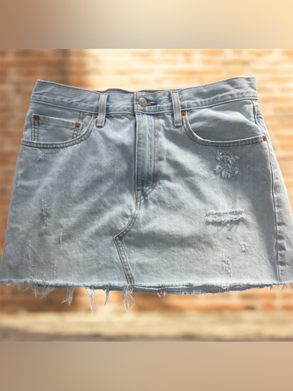 Levi’s Denim Mini Skirt Size 31